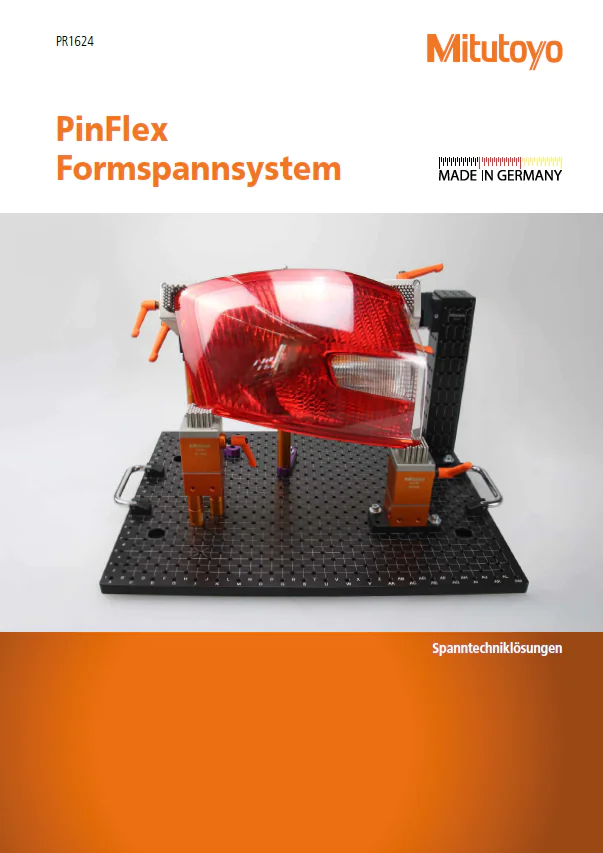 Titekbild Leaflet Pinflex Spannsystem
